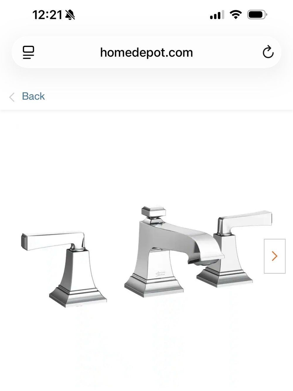Town Square Widespread Lavatory Faucet - Chrome